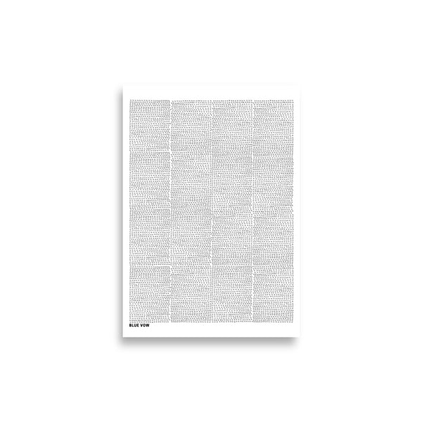 Blue Vow - We Must Scream Print