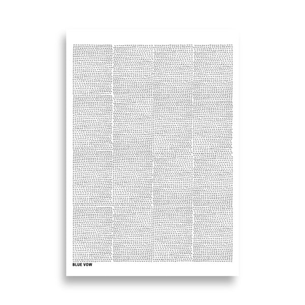 Blue Vow - We Must Scream Print