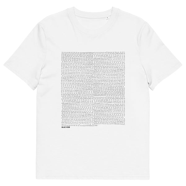 Blue Vow - We Must Scream - organic cotton t-shirt (reverse)