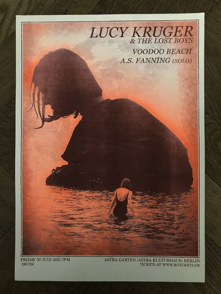 Lucy Kruger and The Lost Boys - Astra Berlin Poster by 1horsetown