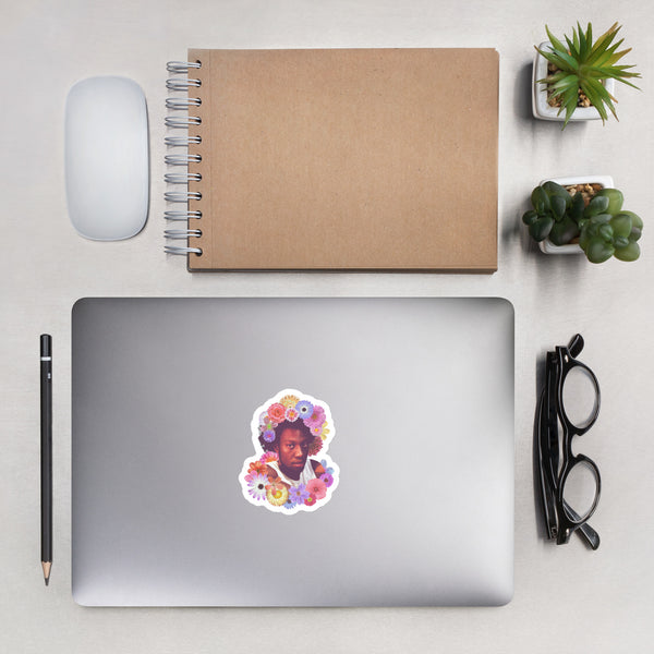 MOONGA K. Flowers Stickers